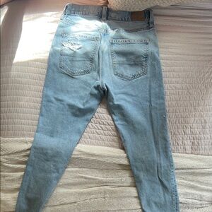 American Eagle Outfitters Light Blue High Rise Jeans